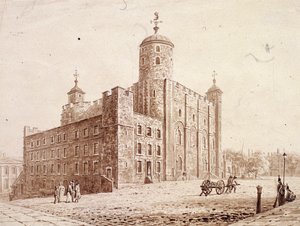 Tower of London, Londen door Frederick Nash