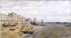 De voorkant, Brighton, c.1870 door Frederick Pepys Cockerell
