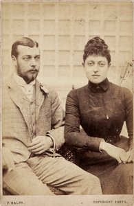 Prins George en prinses Victoria