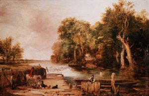 Wachten op de veerboot