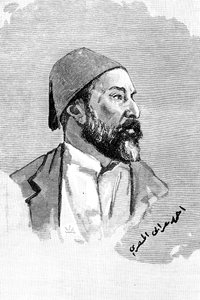 Ahmed Orabi Pasha, Egyptische generaal en rebel, 1900 door Frederick Villiers