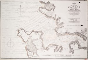 Jaygad (Jyghur) en ingang naar de Shatri-rivier door Frederick W. Jarrad