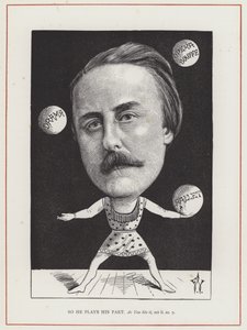 John Hollingshead door Frederick Waddy