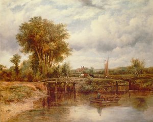 De sluis bij Dedham
