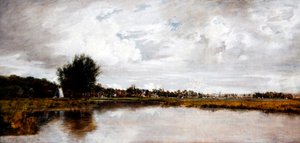 De rivier Yare bij Thorpe, nabij Norwich, ca. 1820-21