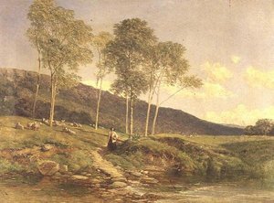 Een Pad Door de Weiden door Frederick William Hulme