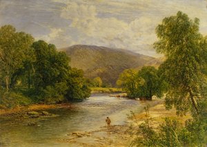 Betws-y-Coed, Noord-Wales door Frederick William Hulme