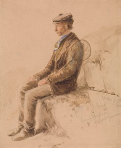 Man met een Gaff, 13 juni 1851 door Frederick William Hulme
