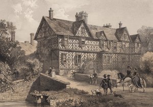 Pitchford Hall, Shropshire door Frederick William Hulme