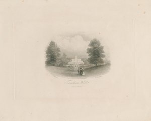 Trentham Hall: gravure (vignet), nd [ca. 1843]
