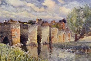 Bidford Brug door Frederick William Newton Whitehead