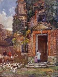 Packington Old Hall door Frederick William Newton Whitehead