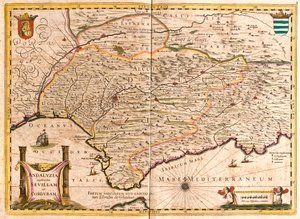 Andalusië, Spanje door Frederick de Wit