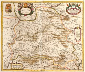 Castilië, Spanje door Frederick de Wit