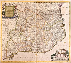 Catalonië, Spanje door Frederick de Wit