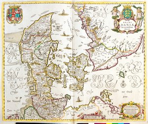 Denemarken door Frederick de Wit