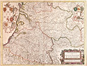 Guyenne, Gascogne, Frankrijk door Frederick de Wit