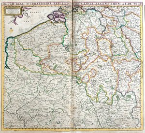 Kaart van het Koninkrijk der Nederlanden