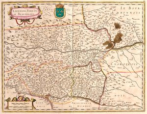 Rhône-Alpes, Frankrijk door Frederick de Wit