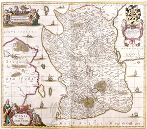 Scania, Zweden door Frederick de Wit