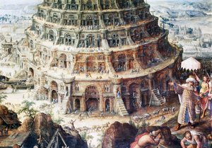 Toren van Babel (detail)