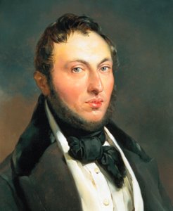 Adrien Dauzats, schilderij door Federico Madrazo
