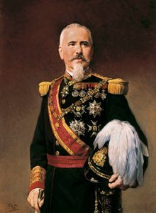 Portret van Arsenio Martinez Campos Anton (1831-1900), Spaanse politicus en militair, c.1880 door Frederico de Madrazo