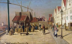De Duitse Kade, Bergen door Frederik Collett