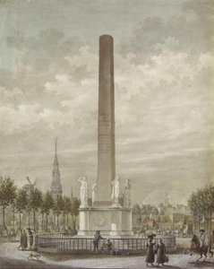 Vrijheidsmonument gezien vanaf de Frederiksbergzijde
