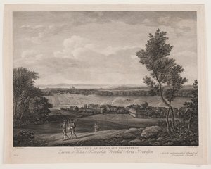 Prospect van de omgeving van Jægerspris