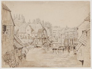 Zoutmolen. Oldesloe door Frederik Rohde