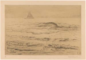Zeilschip op zee