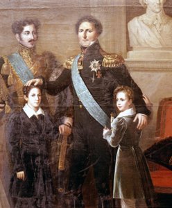 De Bernadotte-dynastie van Zweden (detail) door Fredric Westin