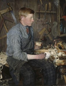 De jonge timmerman