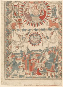 Sint Bonaventura aankomst en prediking in Lyon door French 15th Century
