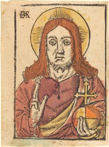 Salvator Mundi door French 15th Century or Master EMR