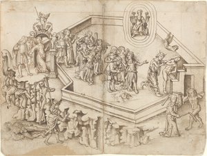 Allegorie van het Leven van een Geleerde in een Rijk Huishouden [fol. 3 verso / 4 recto]