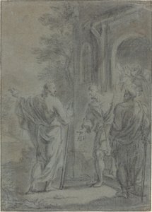 Figuren (Christus roept een van de apostelen?)