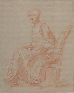 Zittende Vrouw