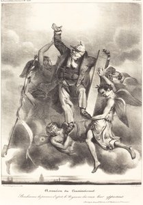 Ascension du Constitutionnel door French 19th Century