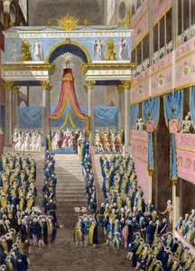 De Kroning van Napoleon op 2 december 1804, 1805 door French Master