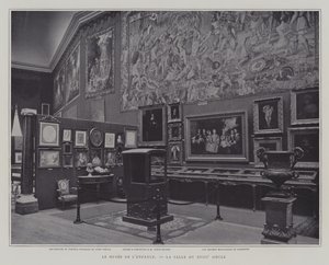 18e-eeuwse kamer in het Museum van de Kindertijd in het Petit Palais, Parijs door French Photographer