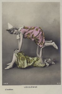 Een paar clowns