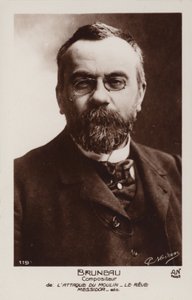 Alfred Bruneau, Franse componist (1857-1934) door French Photographer