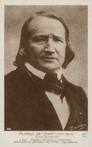 Alfred de Vigny (1797-1863), Franse dichter en romanschrijver door French Photographer