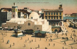 Algiers, Algerije, Place Du Gouvernement, Moskee