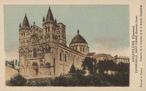 Angouleme, Charente, Kathedraal Saint-Pierre door French Photographer