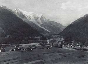 Argentieres en de Mont-Blanc door French Photographer