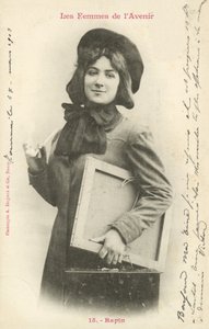 Kunstenaar, vrouw van de toekomst door French Photographer