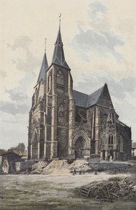 Avioth, kerk, zuidwestzijde door French Photographer